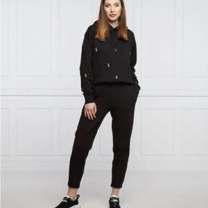 NWOT POLO RALPH LAUREN Hoodie
Sweatshirt Rare Black Embroidered
Horse Logo